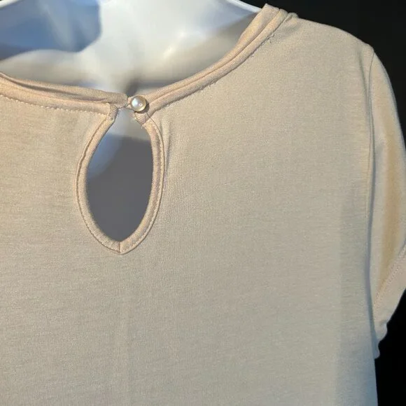 Beautiful cream and black lace shirt for everyday - Picture 6 of 9